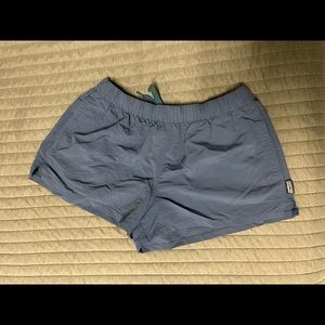 Womens barely baggie 2.5” shorts in Navy Blue